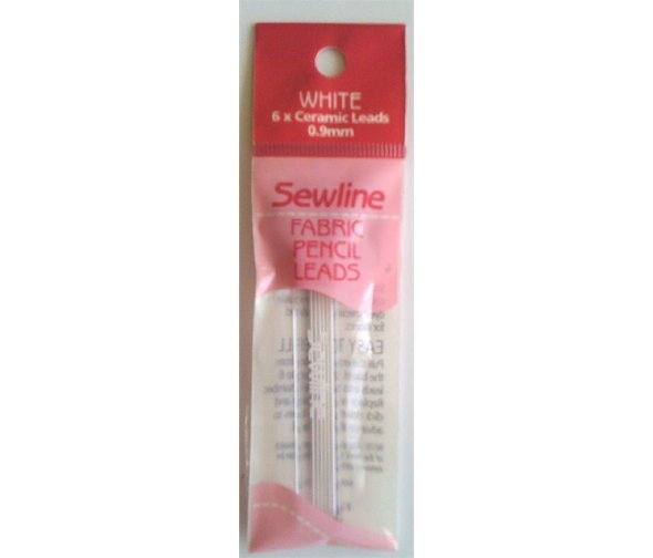 Sewline Replacement Fabric Pencil Leads in Black. 0.9mm 