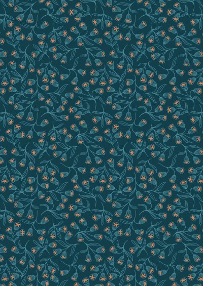 a544_3-enchanted-flowers-on-dark-teal-with-copper-metallic-01