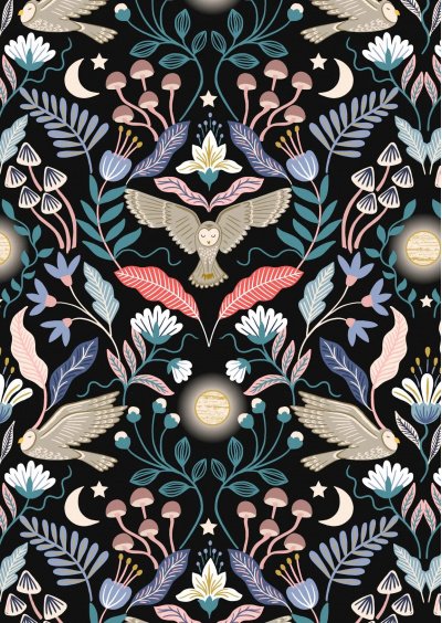 a547_3-enchanted-owl-on-midnight-with-gold-metallic
